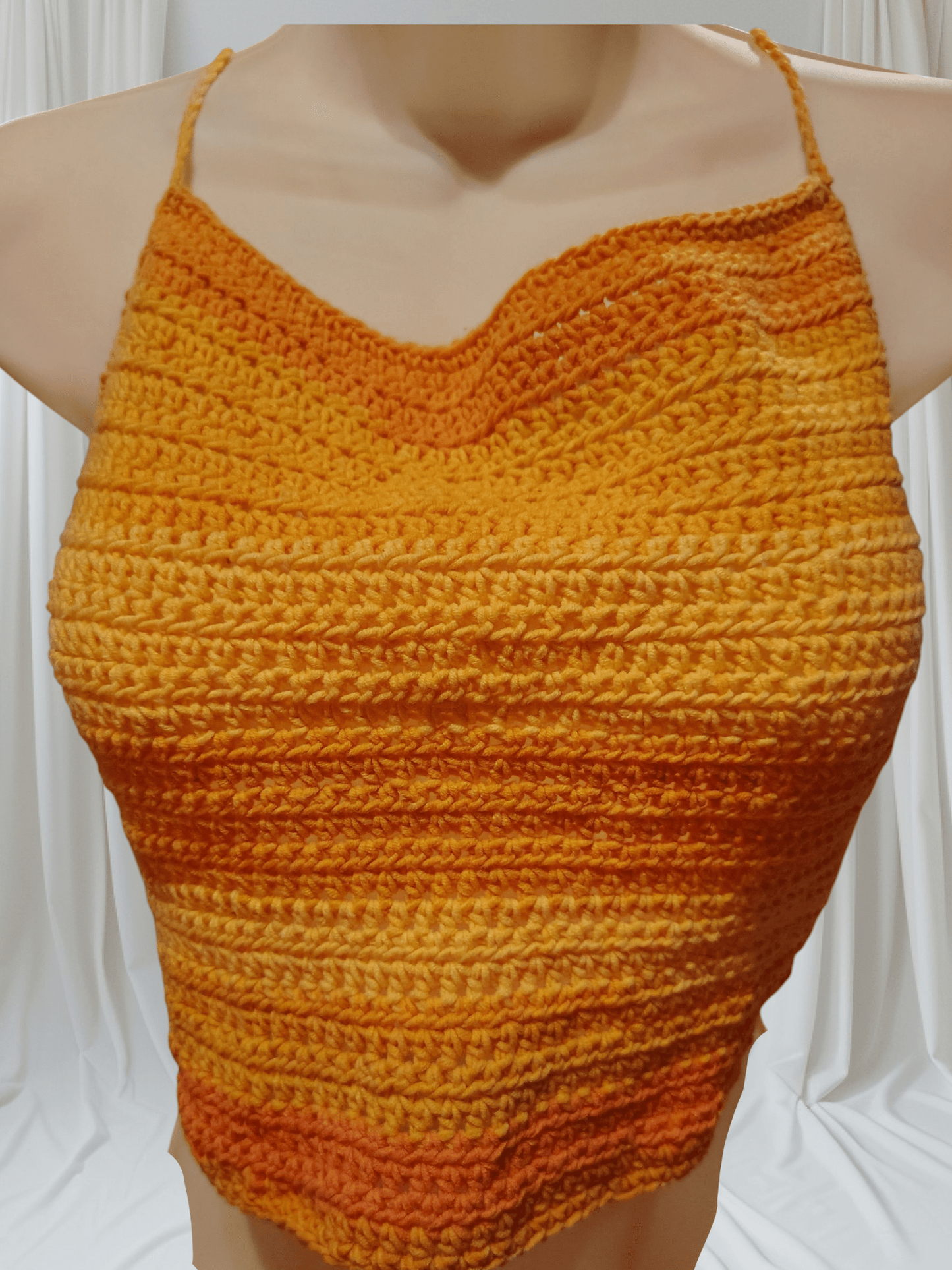 Crocheted halter top - VerHagens Craft