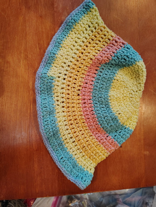 Crocheted 100% cotton bucket hats - VerHagens Craft
