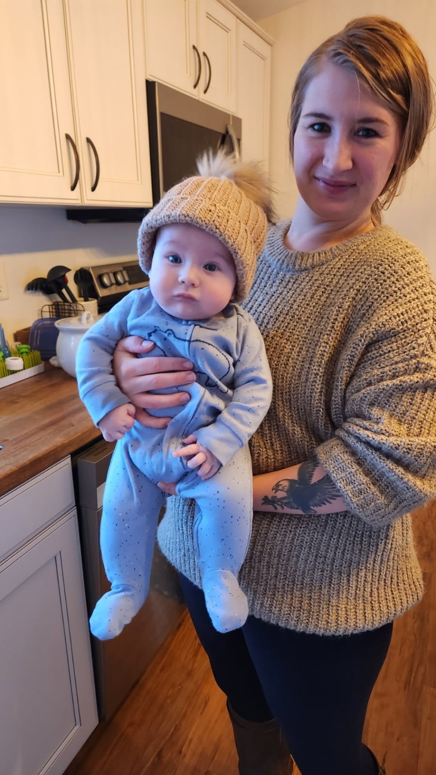 Crocheted baby beanie hats - VerHagens Craft