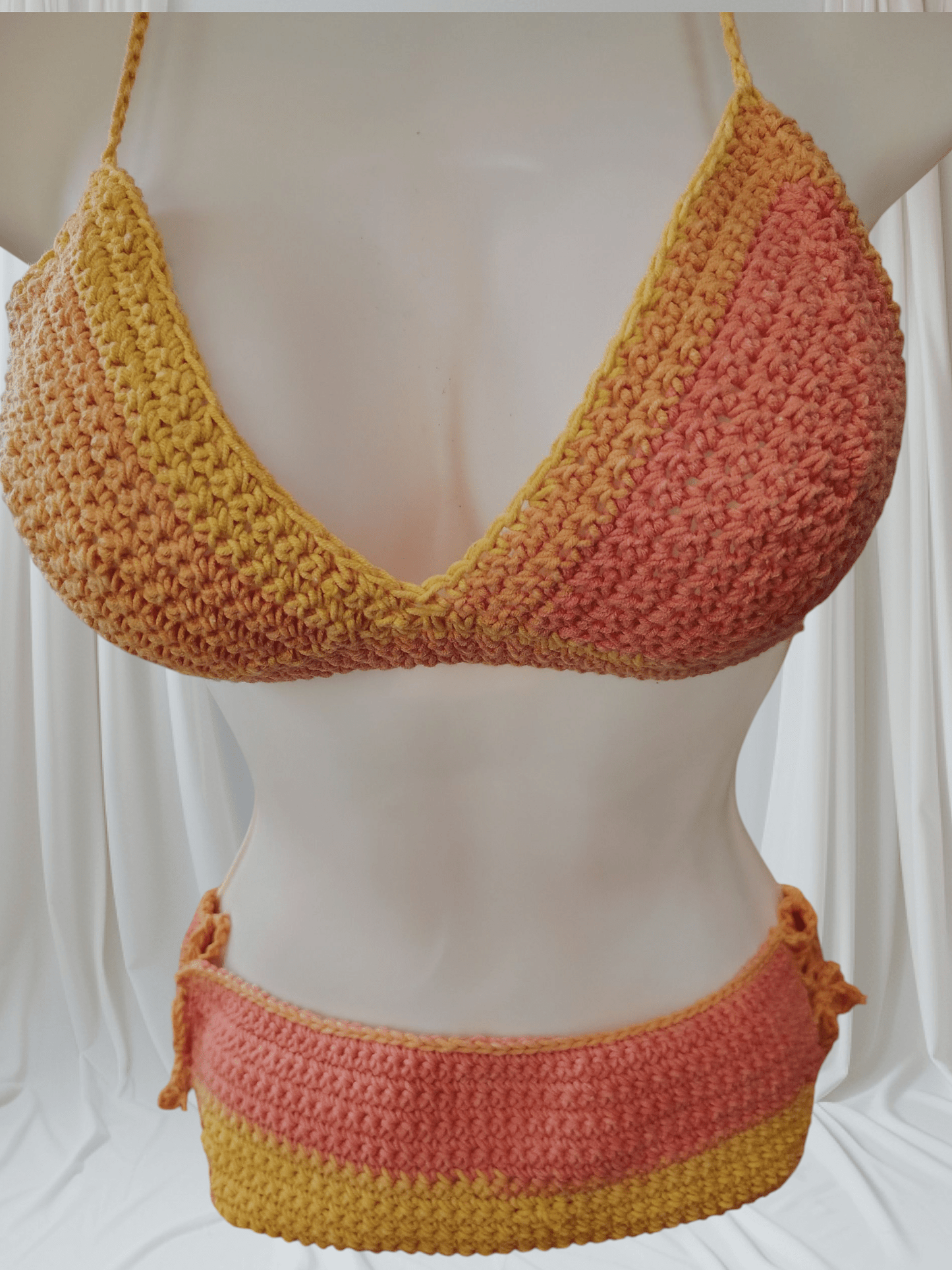 Crocheted 100% cotton swimsuit - VerHagens Craft