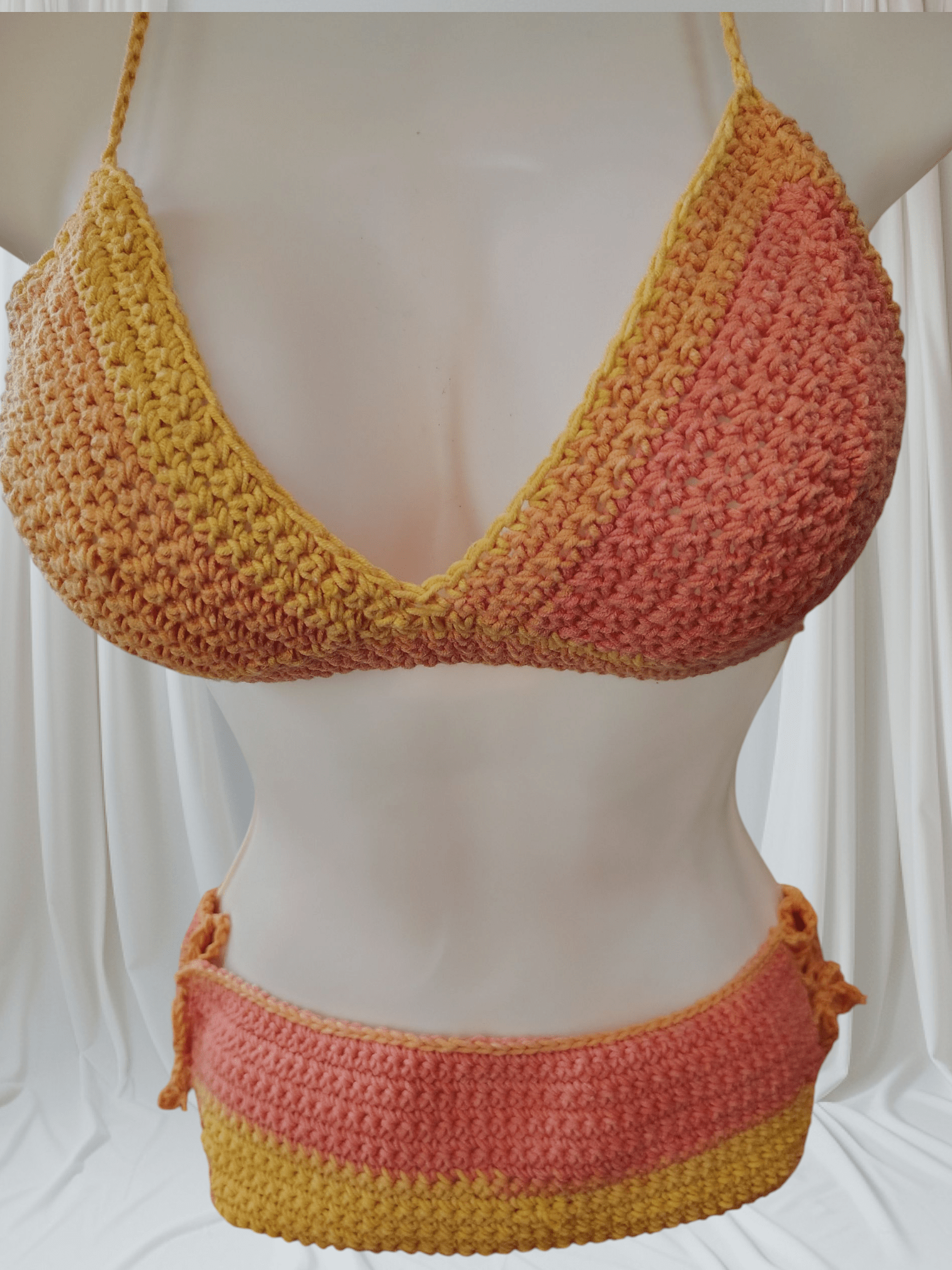 Crocheted 100% cotton swimsuit - VerHagens Craft