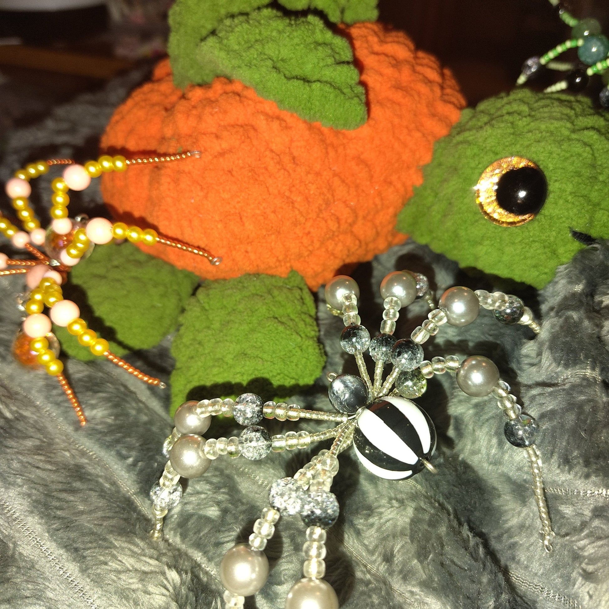 Crochet small pumpkin turtle - VerHagens Craft