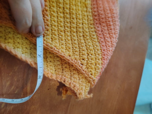 Crocheted 100% cotton swimsuit - VerHagens Craft