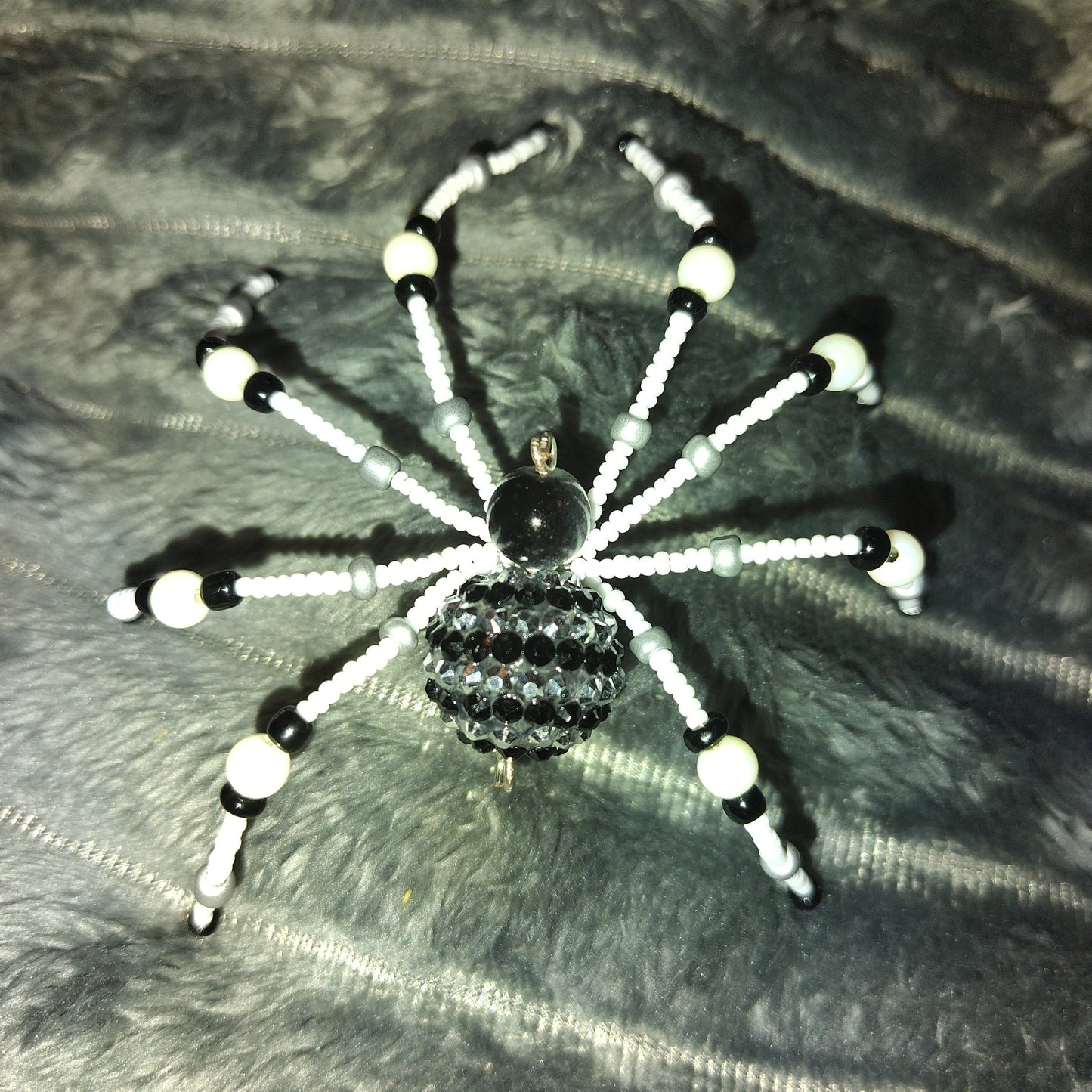 Beaded spider decor - VerHagens Craft