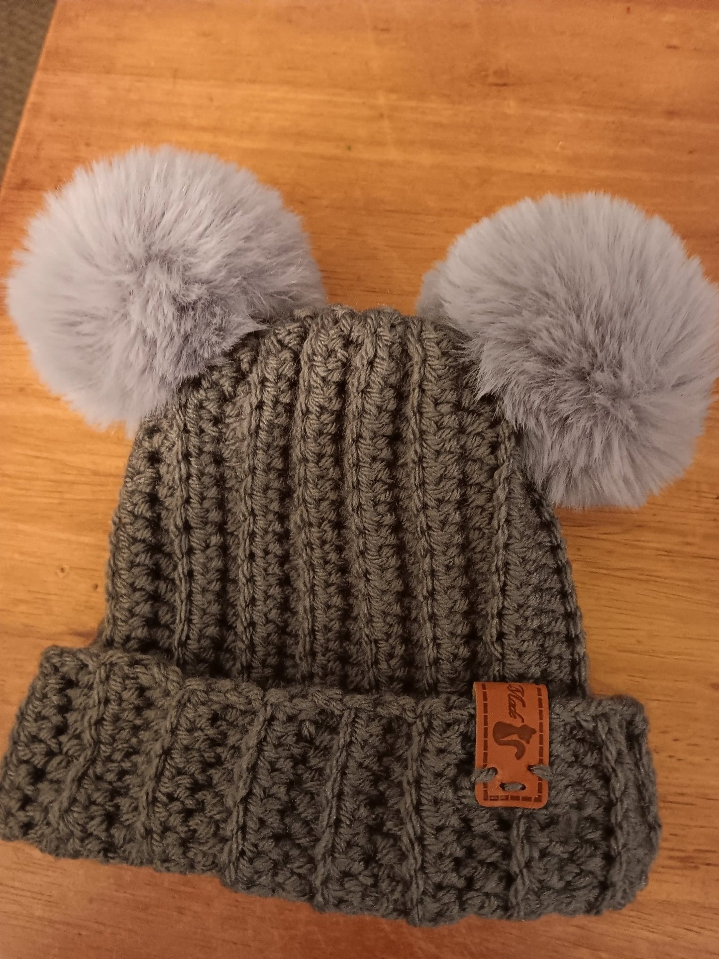 Crocheted baby beanie hats - VerHagens Craft