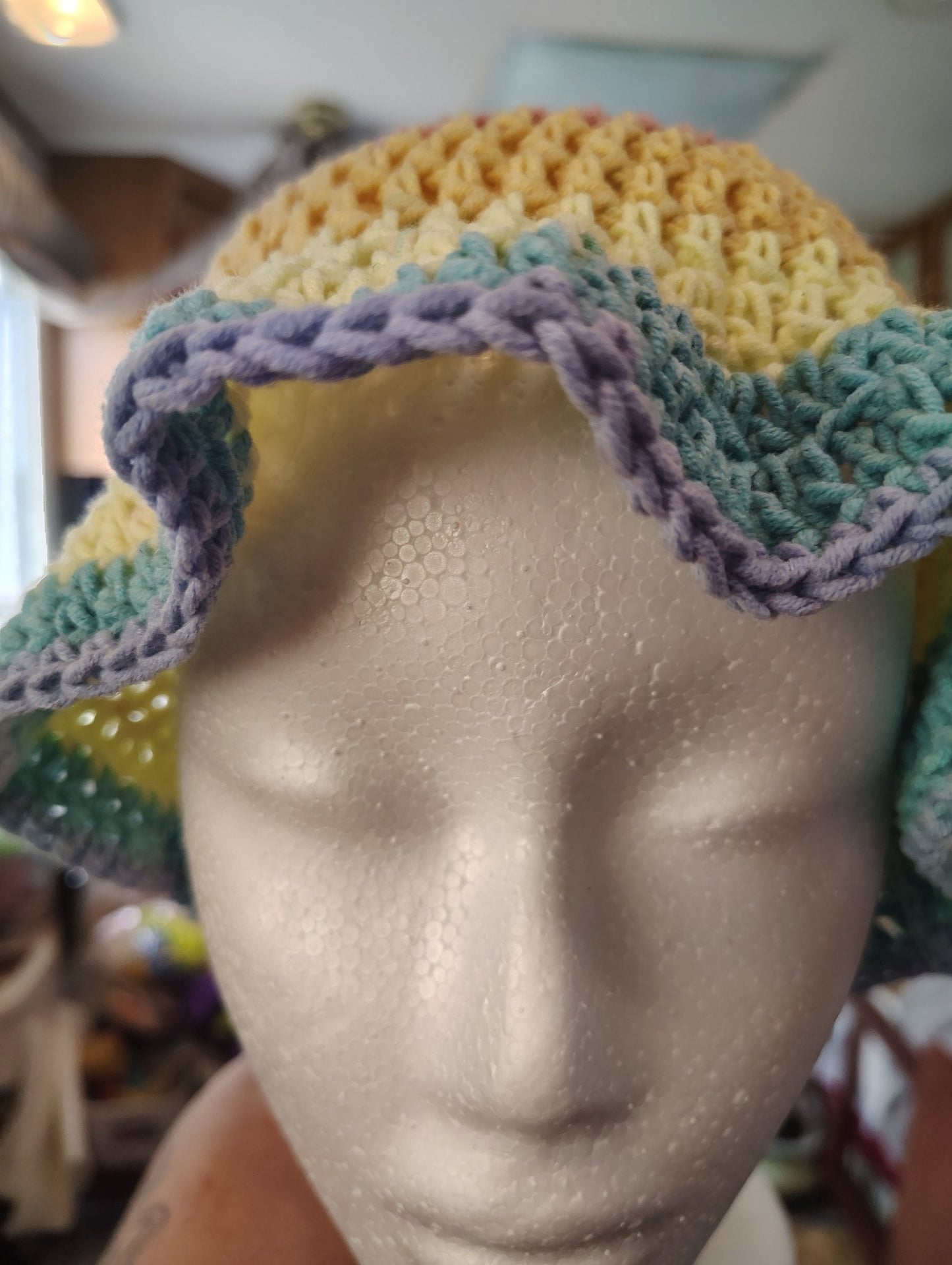 Crocheted 100% cotton bucket hats - VerHagens Craft