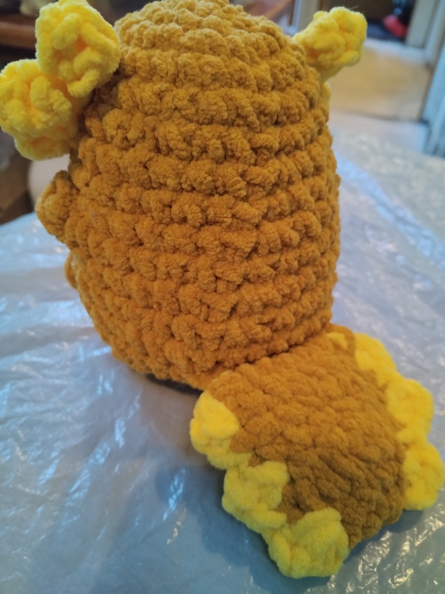 Crocheted chunky mini axolotls - VerHagens Craft