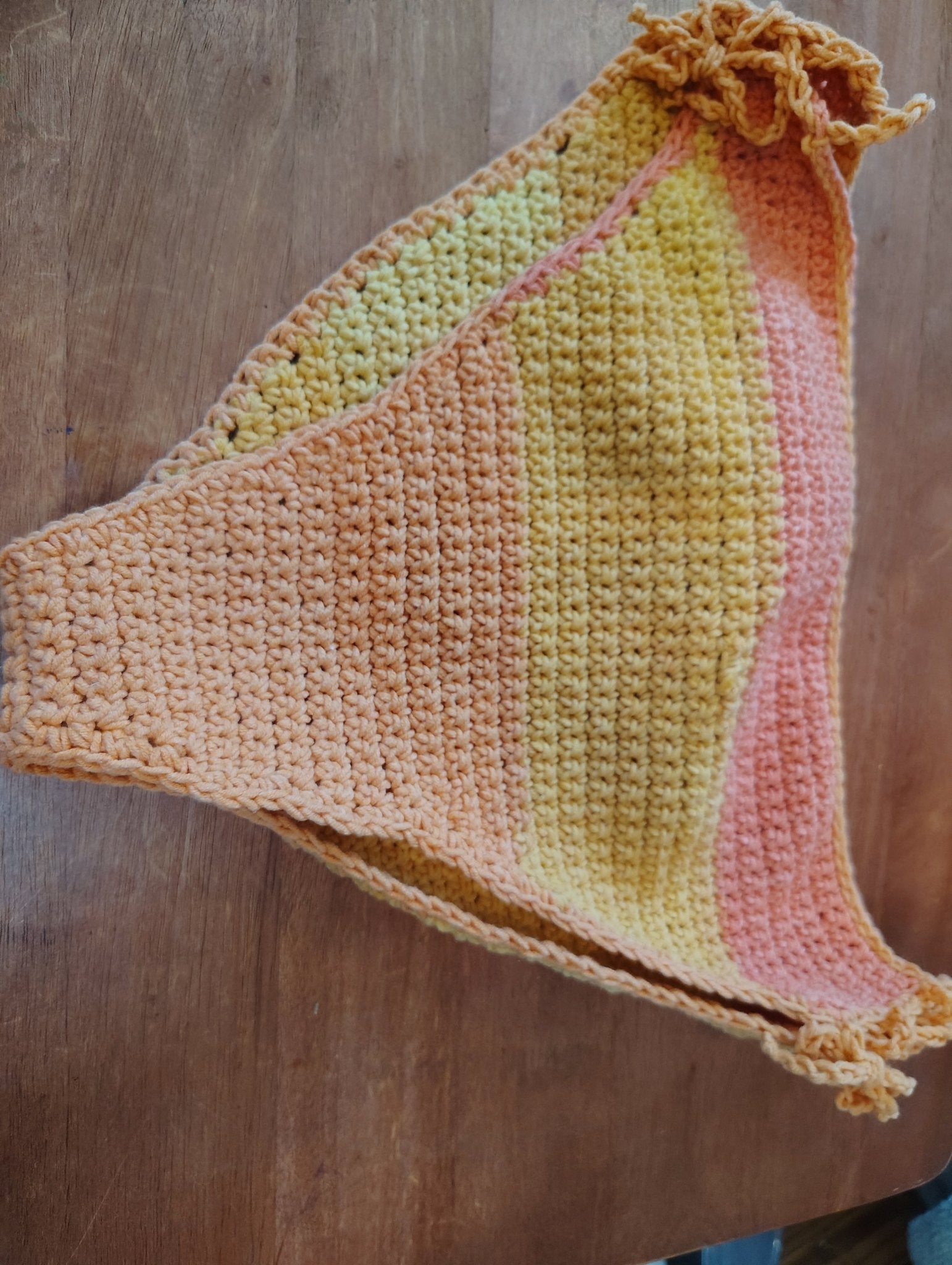 Crocheted 100% cotton swimsuit - VerHagens Craft