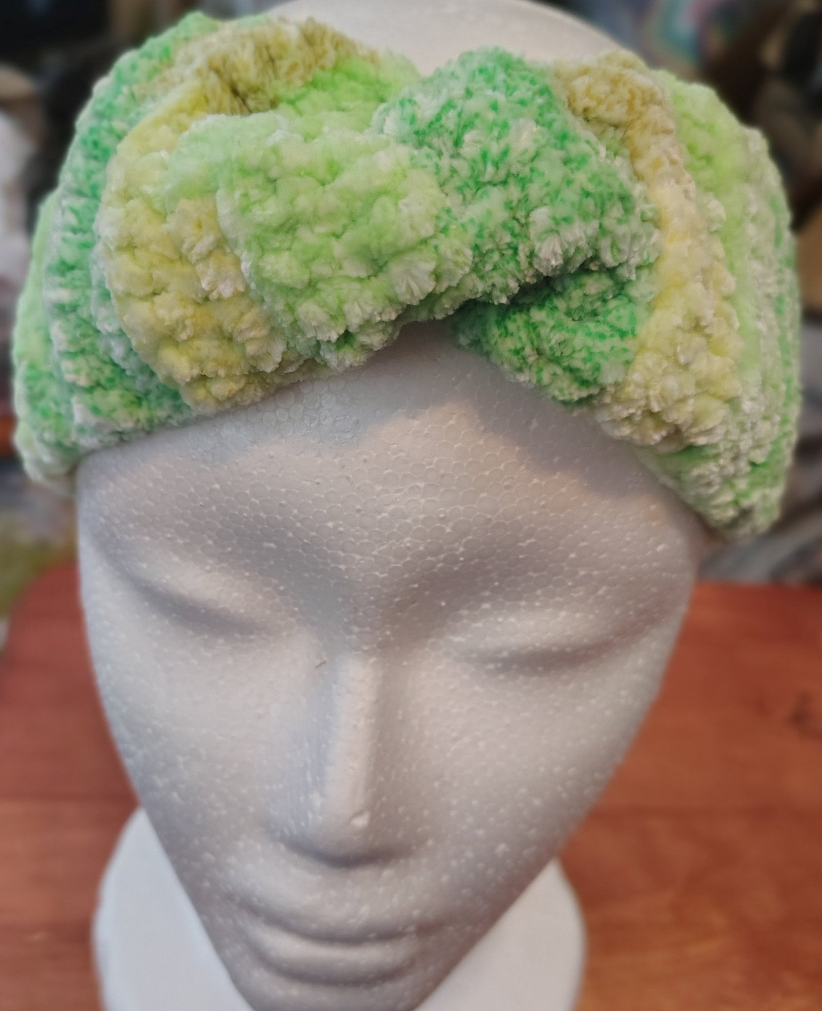 Crochet velvet ear warmers - VerHagens Craft