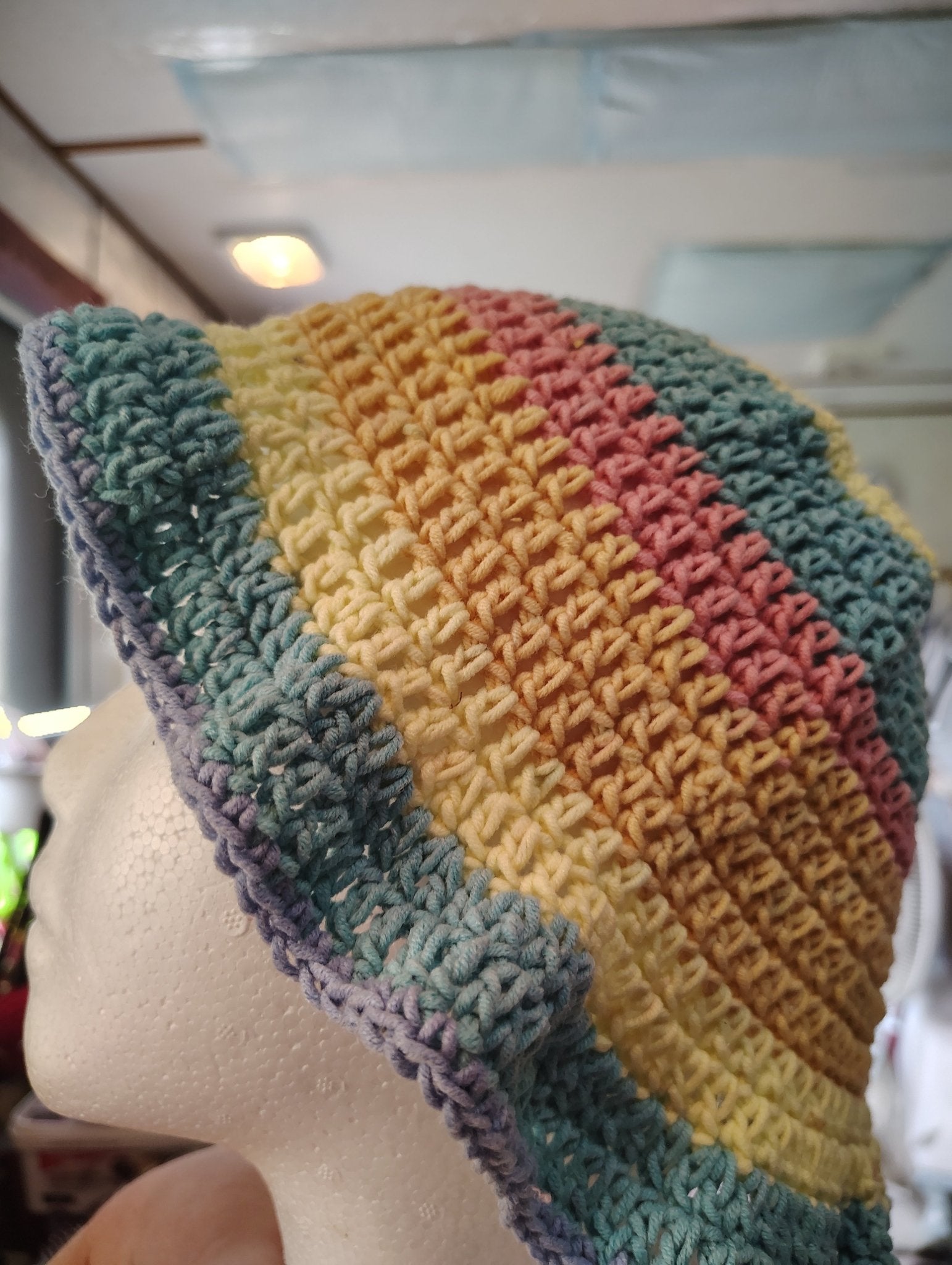 Crocheted 100% cotton bucket hats - VerHagens Craft