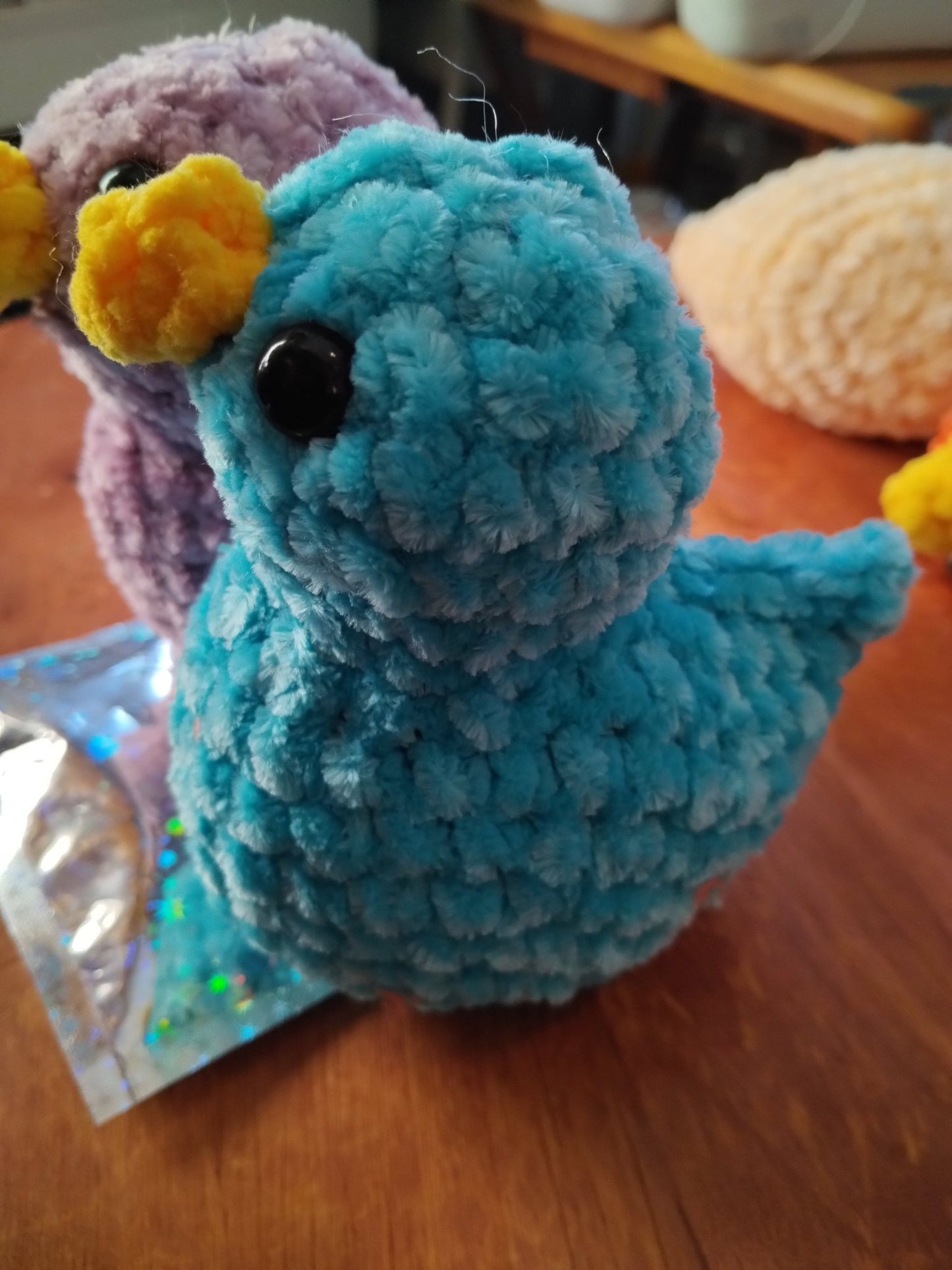 Crocheted mini rubber duckies - VerHagens Craft