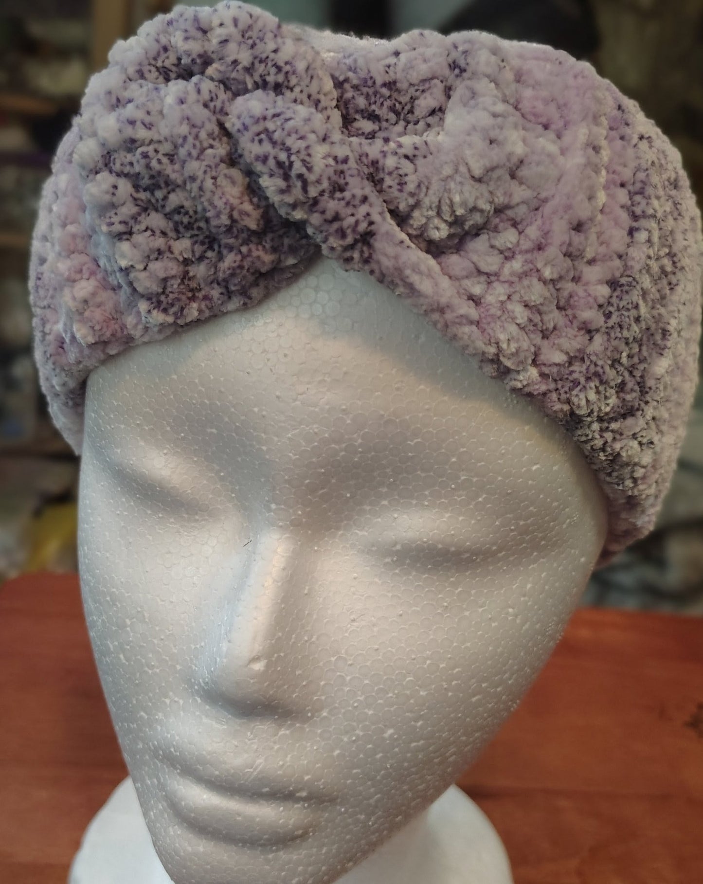 Crochet velvet ear warmers - VerHagens Craft