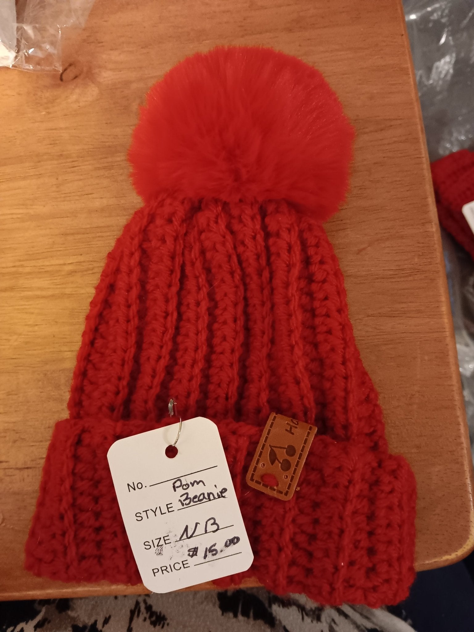 Crocheted baby beanie hats - VerHagens Craft