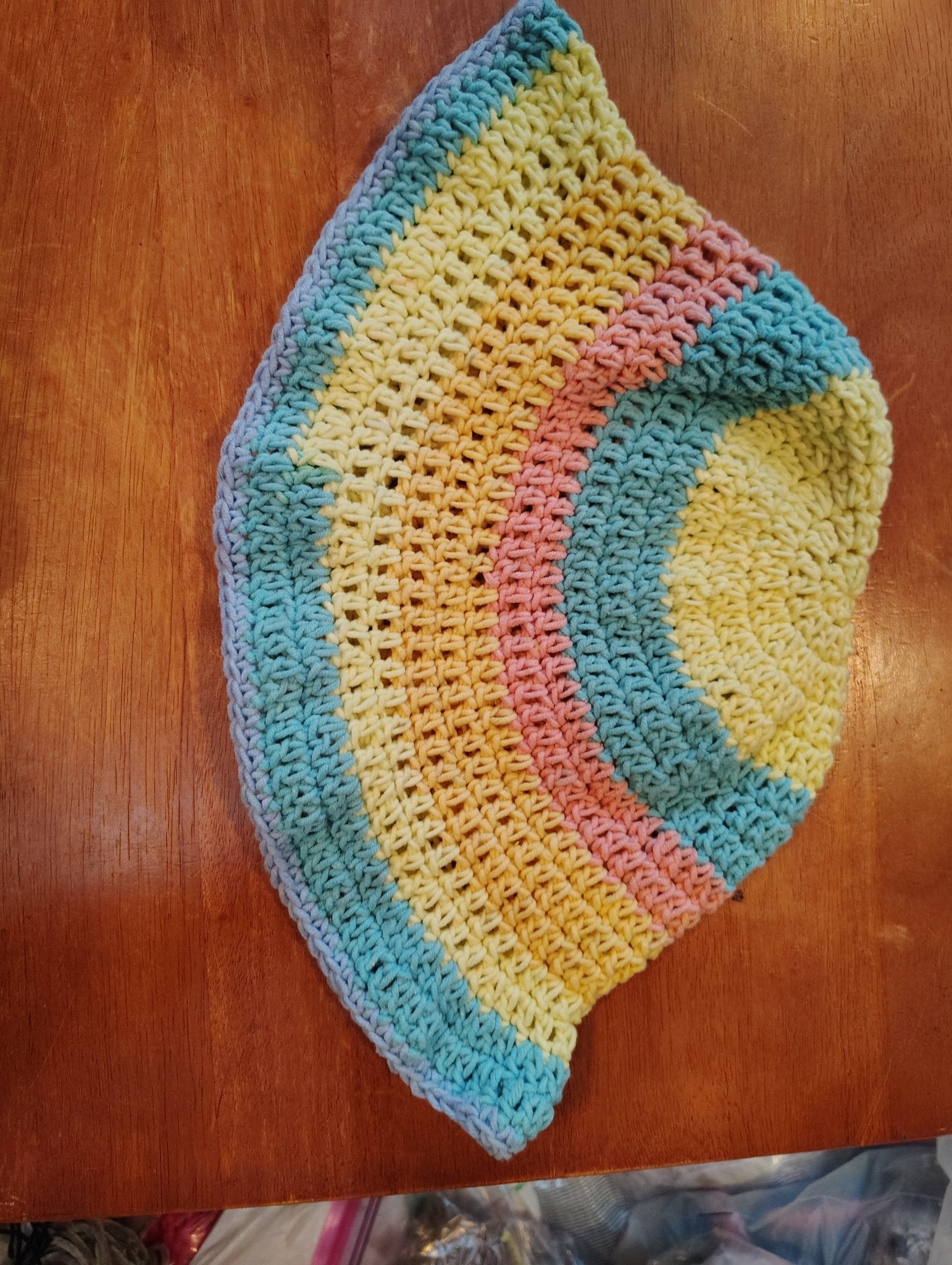Crocheted 100% cotton bucket hats - VerHagens Craft