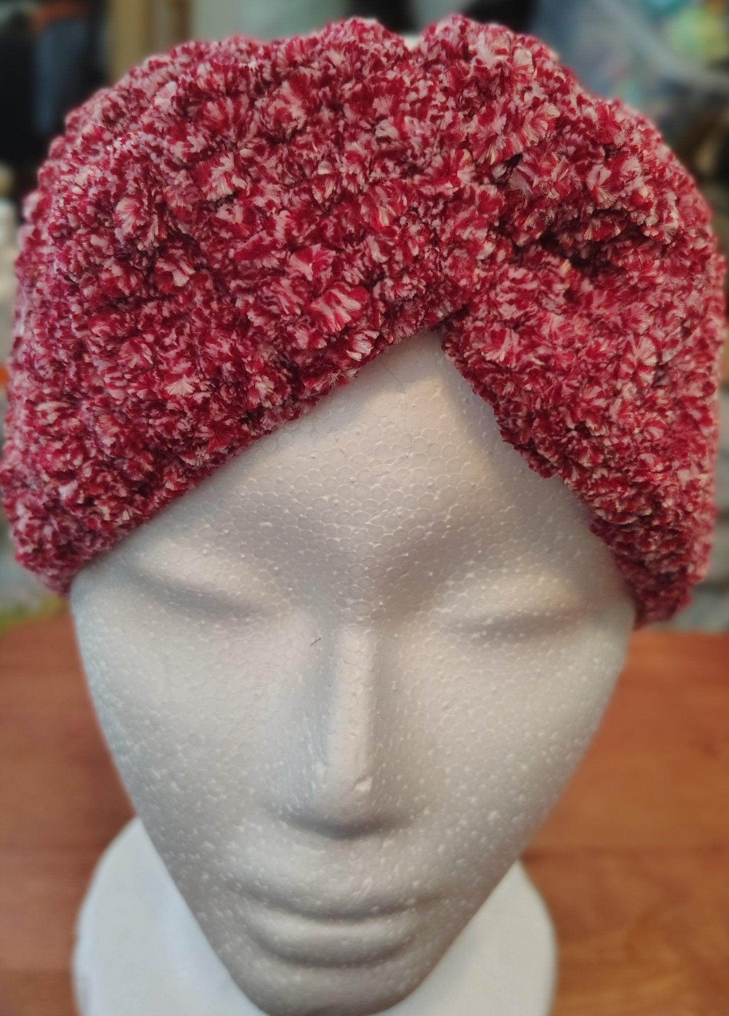 Crochet velvet ear warmers - VerHagens Craft